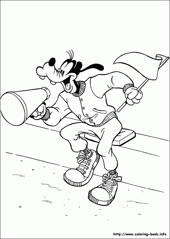 Goofy kolorowanki